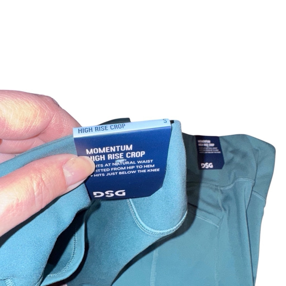 Women's DSG Capris, Size S, Teal - Picture 5 of 5